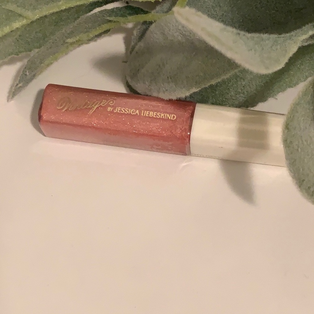 Vintage by Jessica Liebeskind Sparkling Lipgloss - pink sequin
